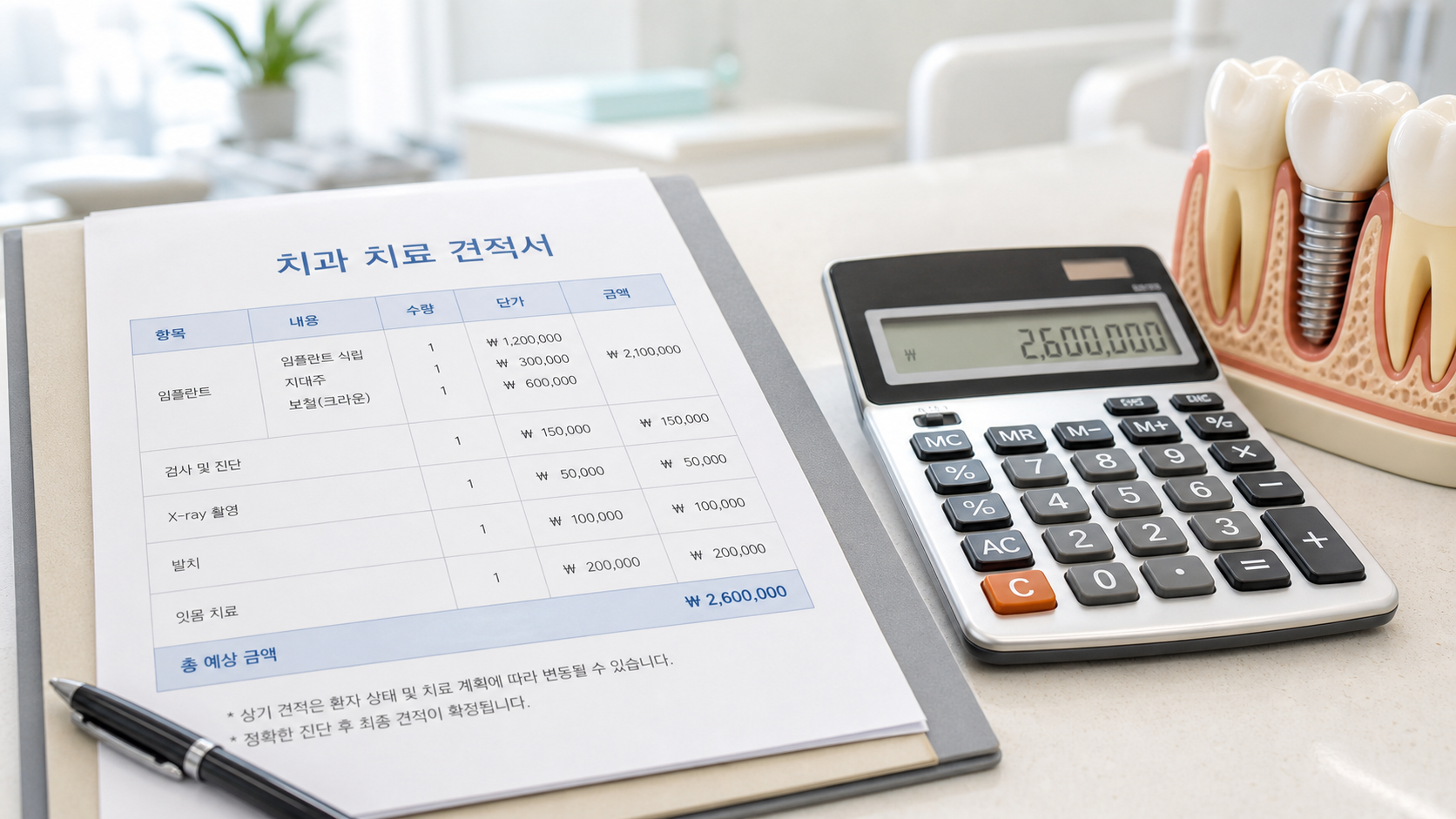 임플란트 실비보험, 적용되는...